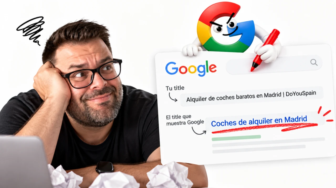 Por qué Google cambia el título que escribiste