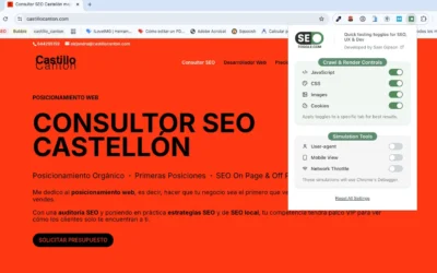 SEO Toggle: La Herramienta SEO Gratis de Chrome que te Pone en la Piel de Google